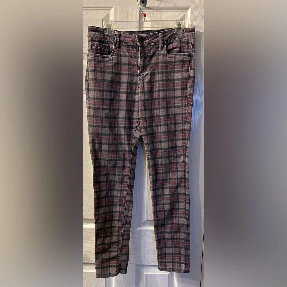 Kut from the kloth plaid pants size 10